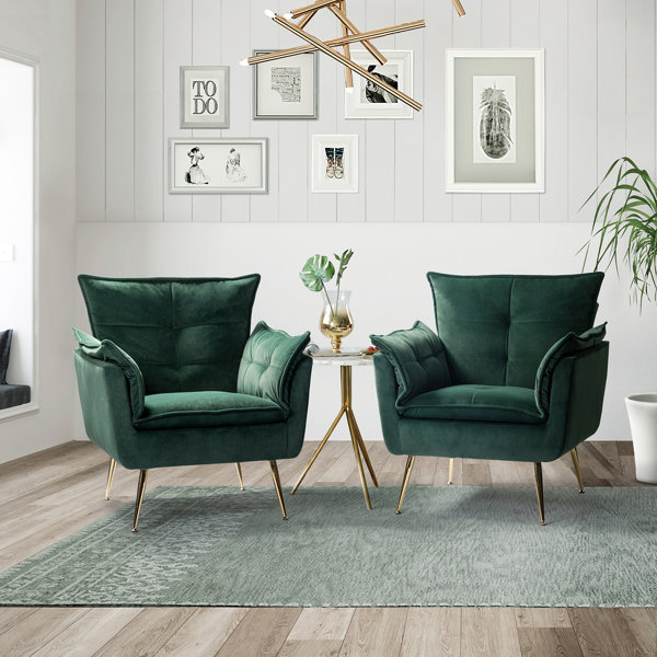 Blue Elephant Upholstered Armchair & Reviews Wayfair.co.uk